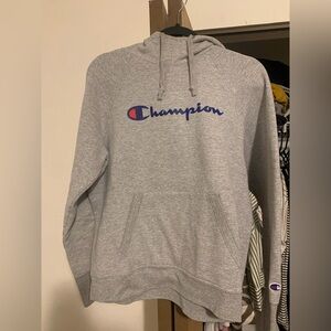 Champion Gray Athletic Hoodie